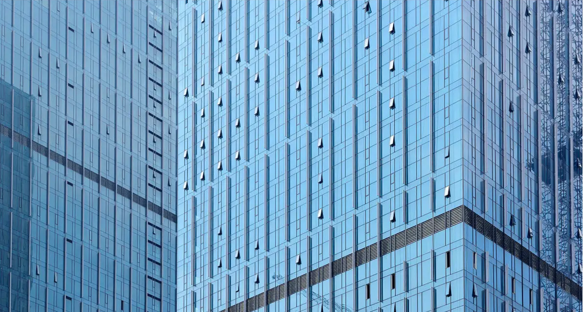 玻璃幕墻尖角管